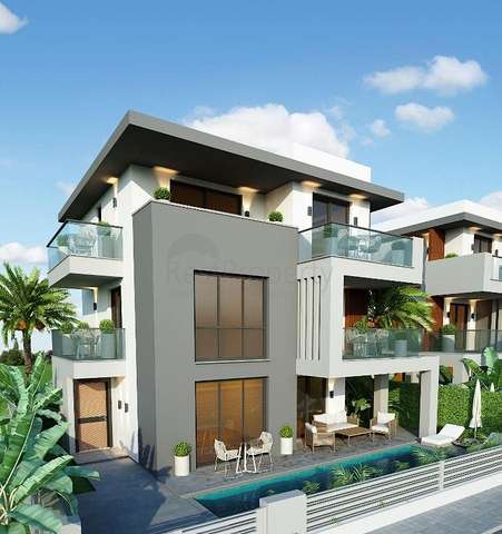 New 4+1 Villa in Fethiye from Owner, 210 m²