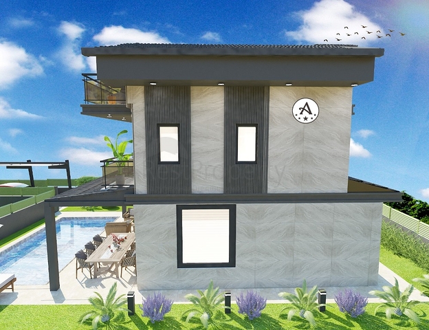 4+1 villa in Fethiye - Antalya area 