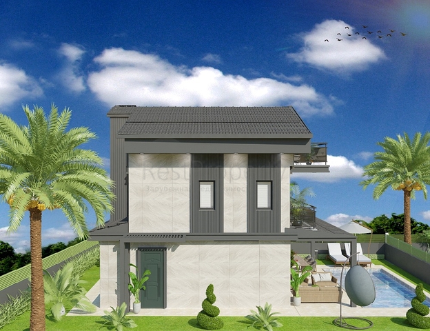 4+1 villa in Fethiye - Antalya area 