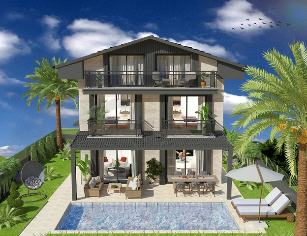 4+1 villa in Fethiye - Antalya area 