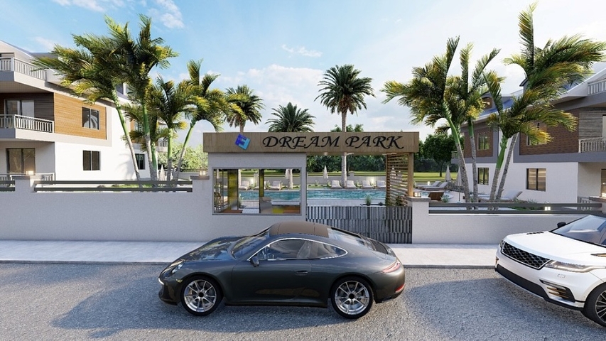 3+1 apartment in Fethiye - Antalya area 