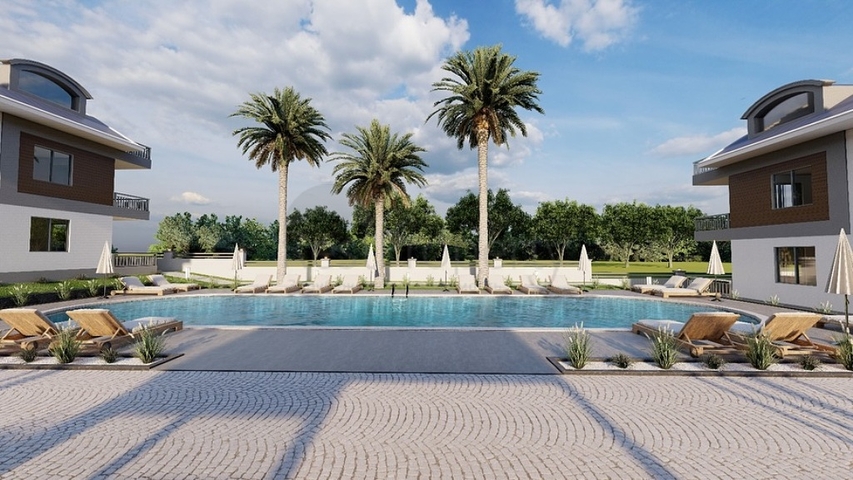 3+1 apartment in Fethiye - Antalya area 