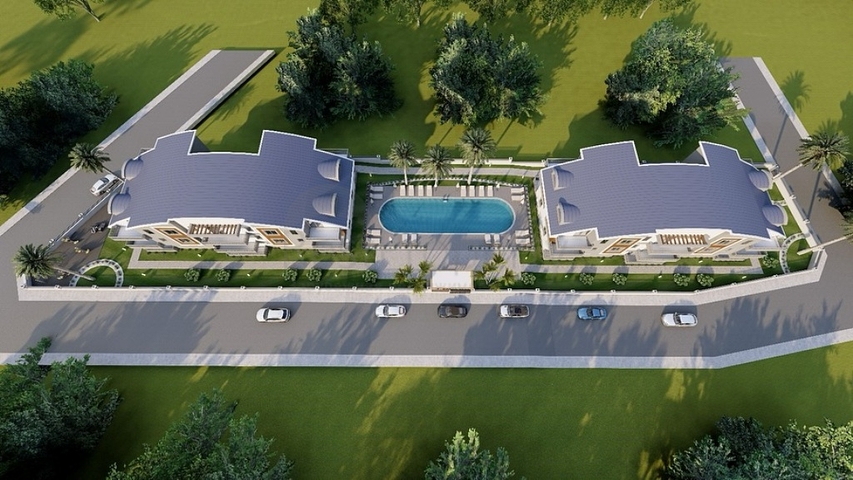 3+1 apartment in Fethiye - Antalya area 