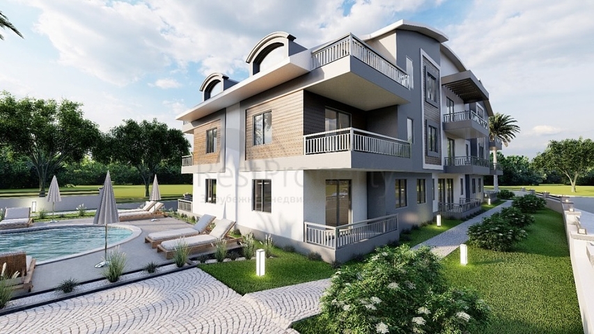 3+1 apartment in Fethiye - Antalya area 