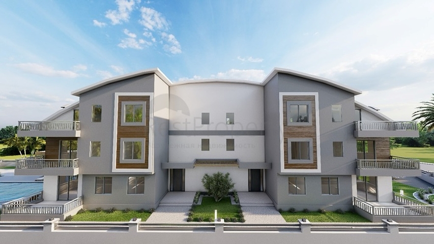 3+1 apartment in Fethiye - Antalya area 