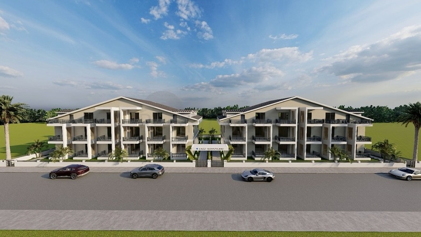 1+1 and 3+1 apartments in Fethiye - Antalya area 