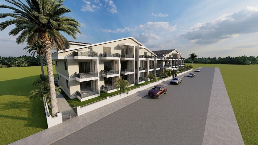 1+1 and 3+1 apartments in Fethiye - Antalya area 