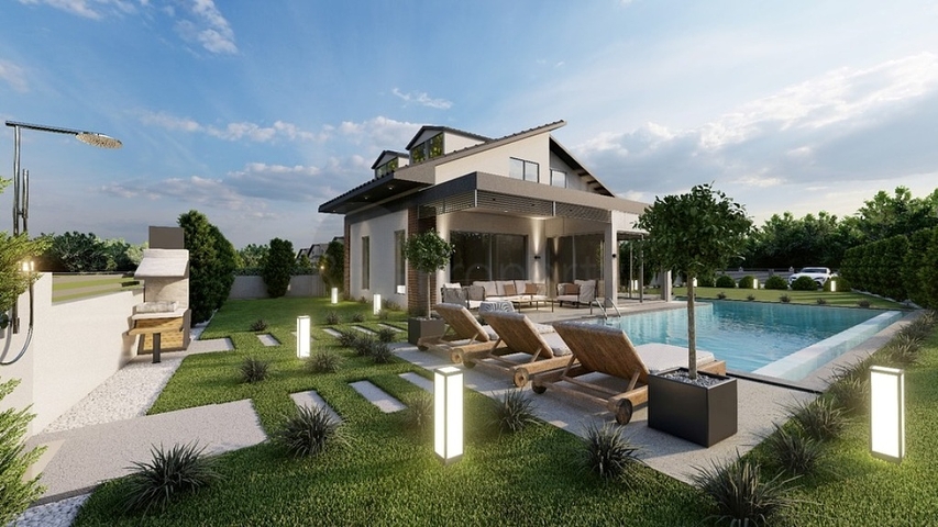 3+1 villa in Fethiye - Antalya area 