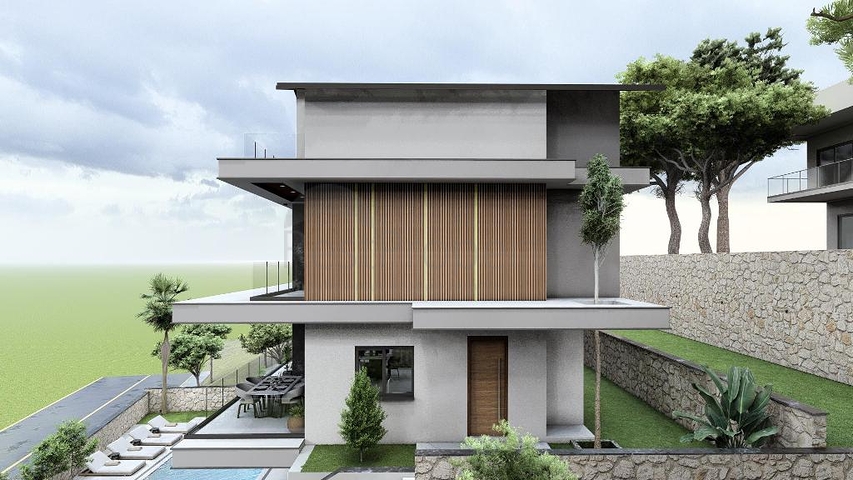 4+1 villa in Fethiye - Antalya area 