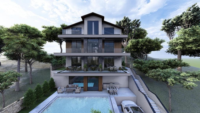 4+1 villa in Fethiye - Antalya area 