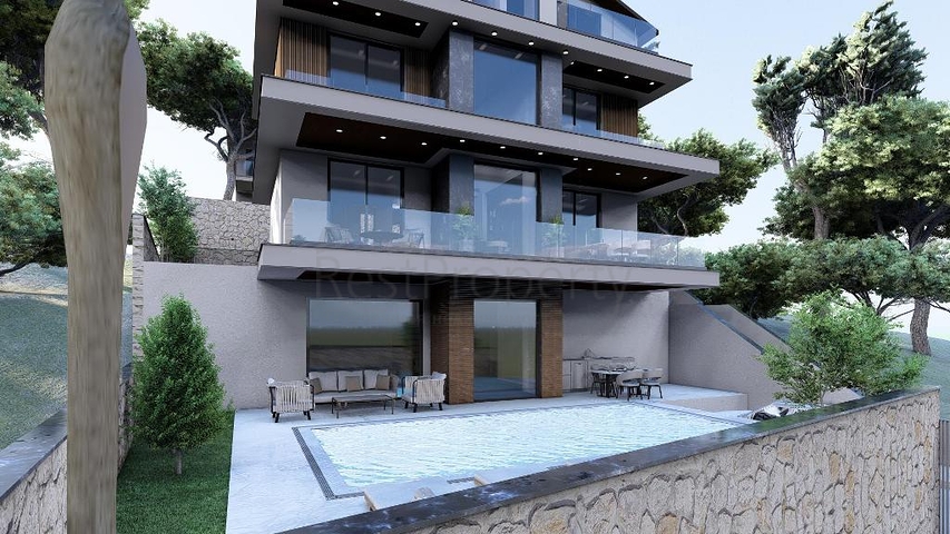 4+1 villa in Fethiye - Antalya area 