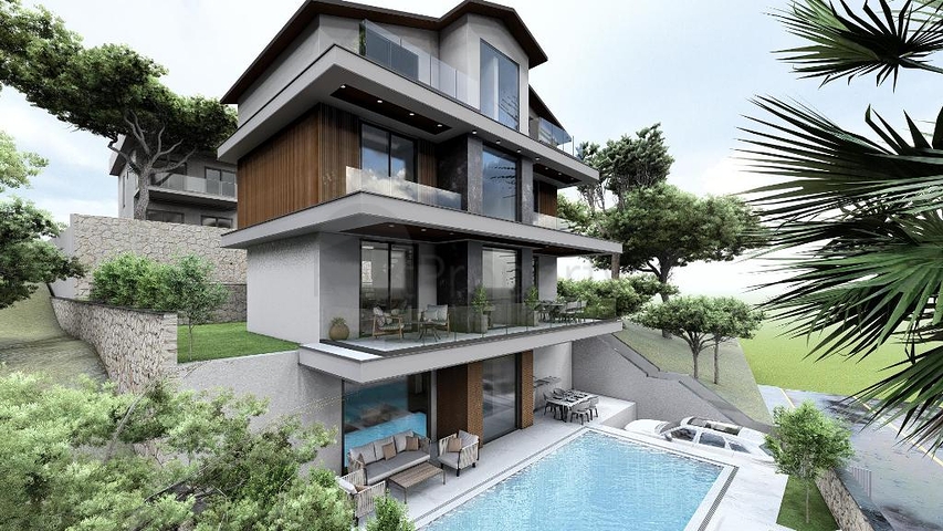 4+1 villa in Fethiye - Antalya area 