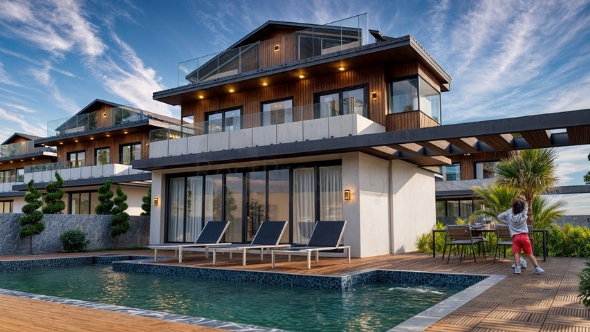 4+1 villa in Fethiye - Antalya area 