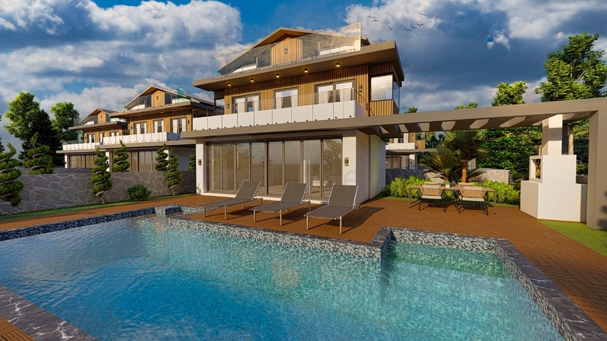 4+1 villa in Fethiye - Antalya area 