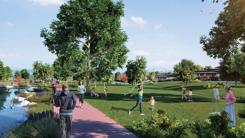 The best architectural complex in Buyukcekmej