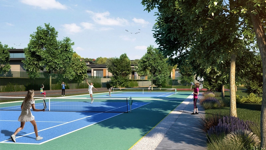 The best architectural complex in Buyukcekmej