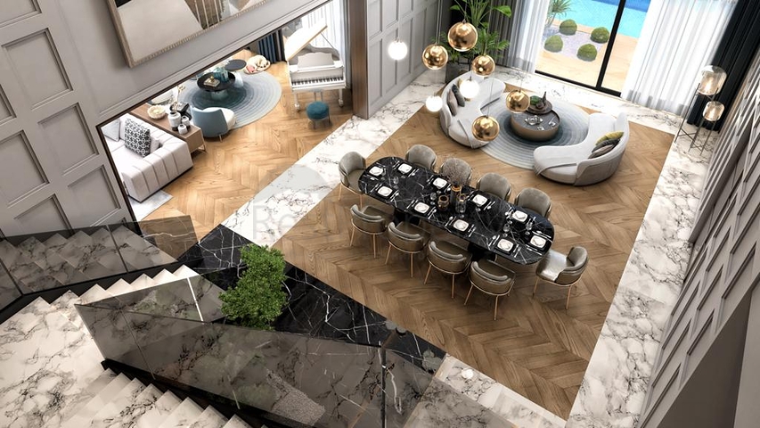 The best architectural complex in Buyukcekmej