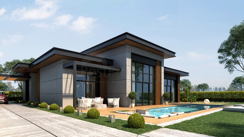 The best architectural complex in Buyukcekmej