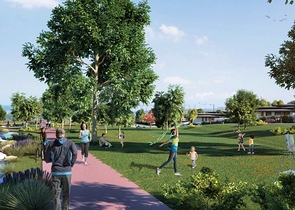 The best architectural complex in Buyukcekmej