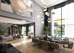 The best architectural complex in Buyukcekmej