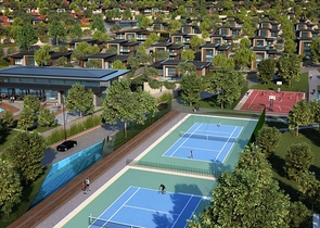 The best architectural complex in Buyukcekmej