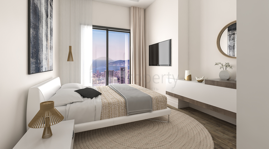 Residential complex on the highest hill in Istanbul, overlooking the Princes' Islands