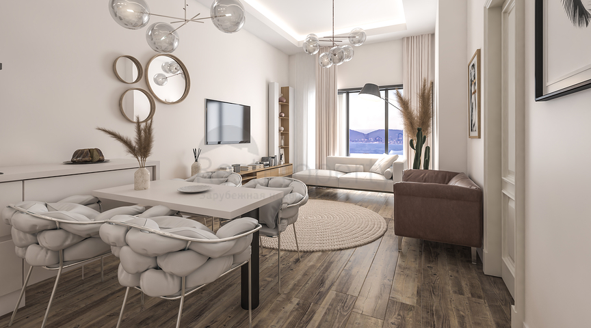 Residential complex on the highest hill in Istanbul, overlooking the Princes' Islands