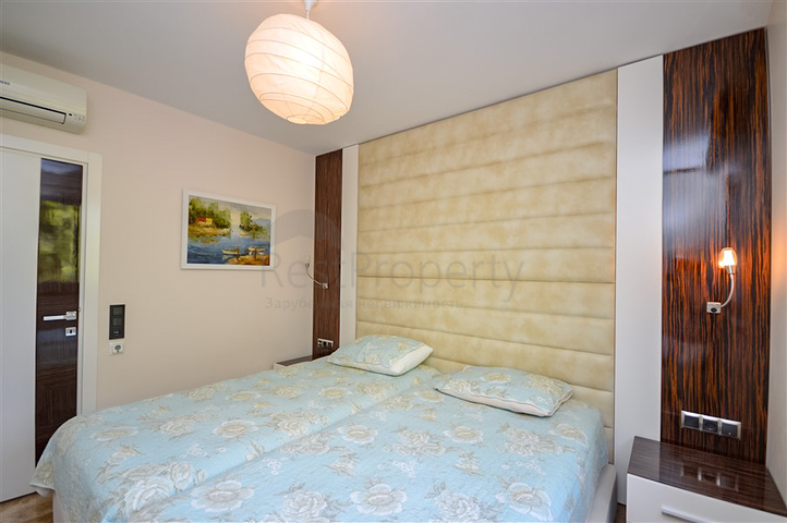 Luxury apartment with view characteristics on the Alanya coast