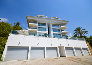 Luxury apartment with view characteristics on the Alanya coast
