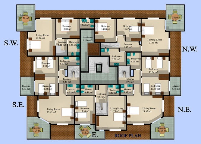 Apartaments and penthouses in Oba, Alanya