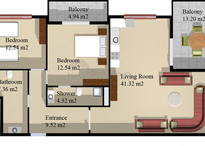 Apartaments and penthouses in Oba, Alanya