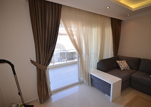 Large 1+1 apartment in the center of Oba district, just 100 meters from the sea 