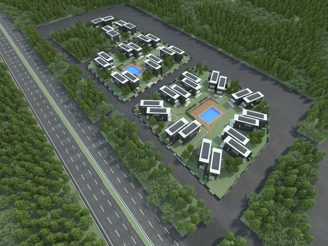 Villa complex in Alachaty Izmir