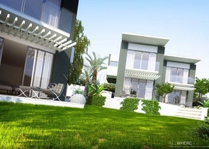 Villa complex in Alachaty Izmir