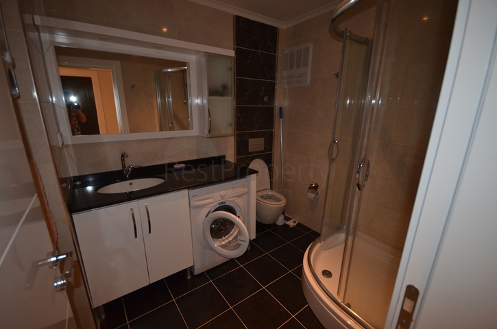 Beautiful 2+1 apartment with sea view in the center of Oba