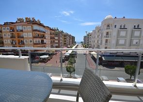 Beautiful 2+1 apartment with sea view in the center of Oba