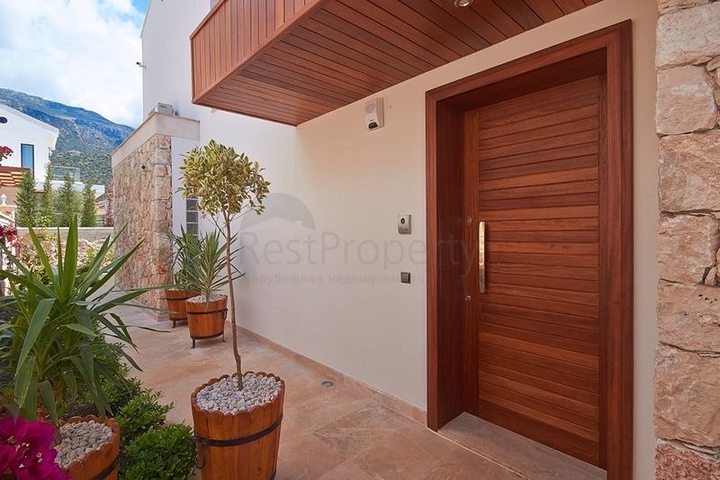 4+1 Villa with sea view in Kalkan