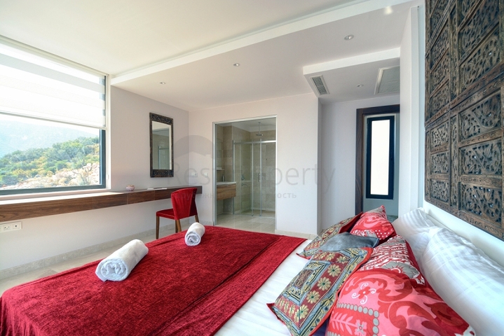 Magnificent villa with sea view in Kalkan