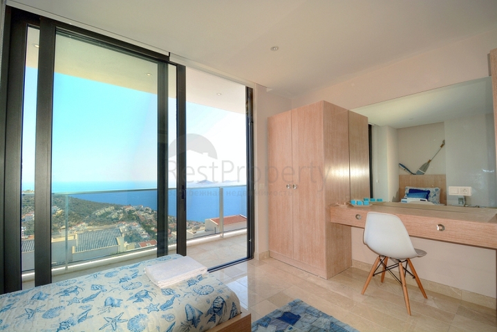 Magnificent villa with sea view in Kalkan