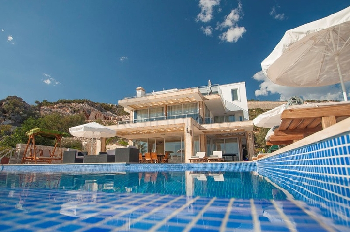 Amazing villa with sea view in Kalkan, Antalya