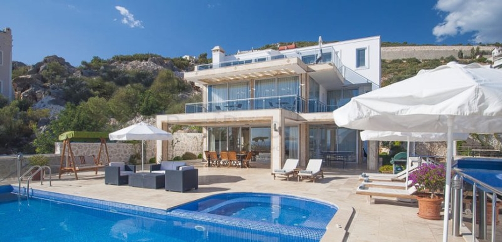 Amazing villa with sea view in Kalkan, Antalya