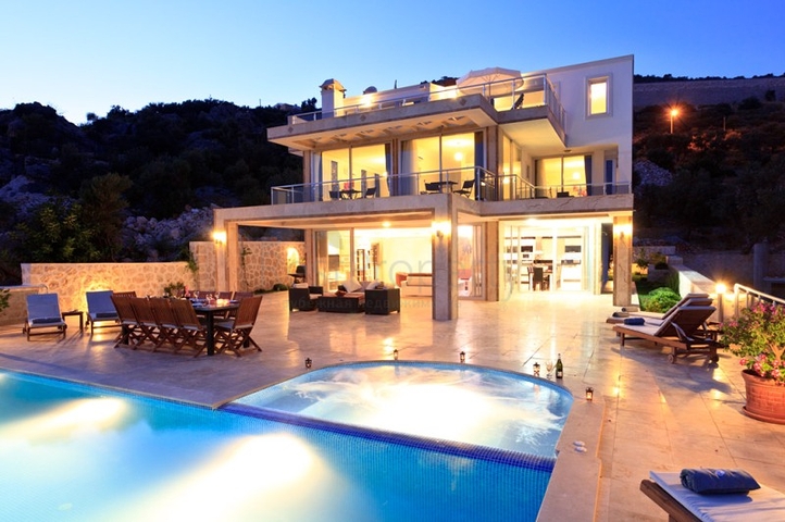 Amazing villa with sea view in Kalkan, Antalya