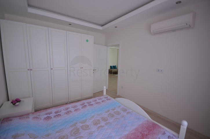 1+1 apartment in a hotel-plan complex in Kestel