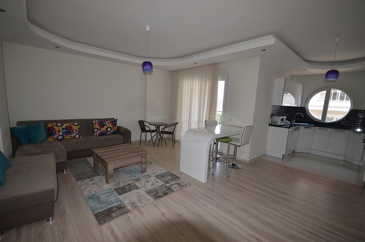 1+1 apartment in a hotel-plan complex in Kestel