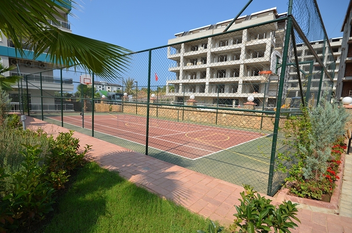 1+1 apartment in a hotel-plan complex in Kestel