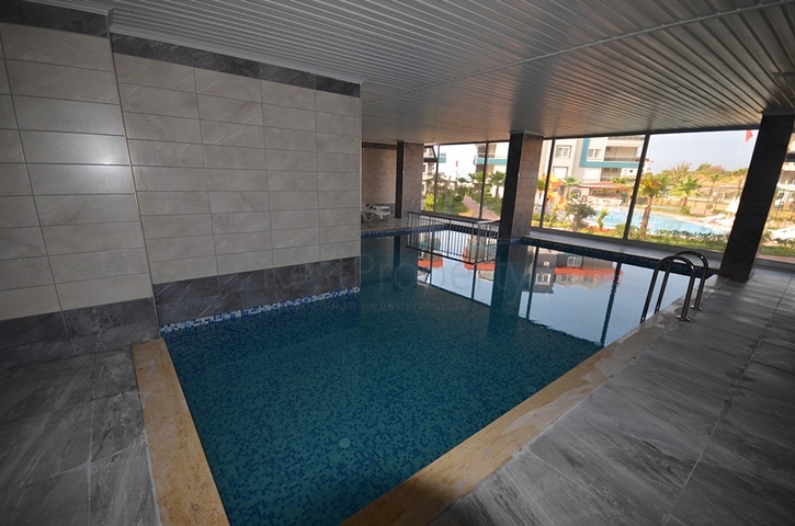 1+1 apartment in a hotel-plan complex in Kestel