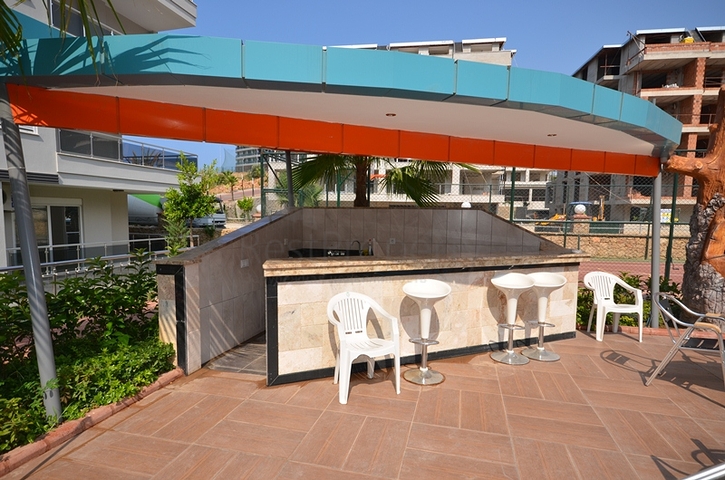 1+1 apartment in a hotel-plan complex in Kestel