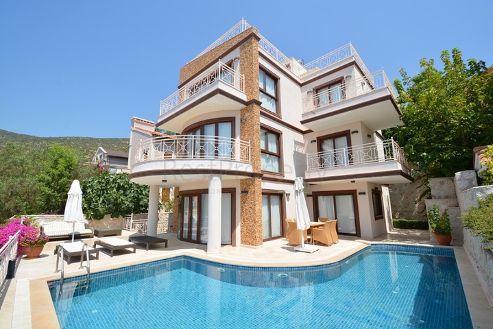          Beautiful villa with sea view in Kalamar area, Kalkan  