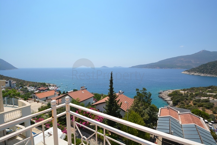          Beautiful villa with sea view in Kalamar area, Kalkan  