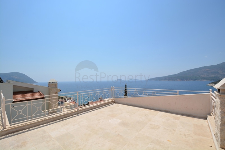          Beautiful villa with sea view in Kalamar area, Kalkan  